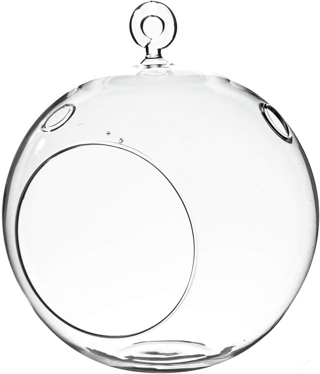Versatile 6″ Glass Terrarium Globe – Perfect for Succulents and Candles