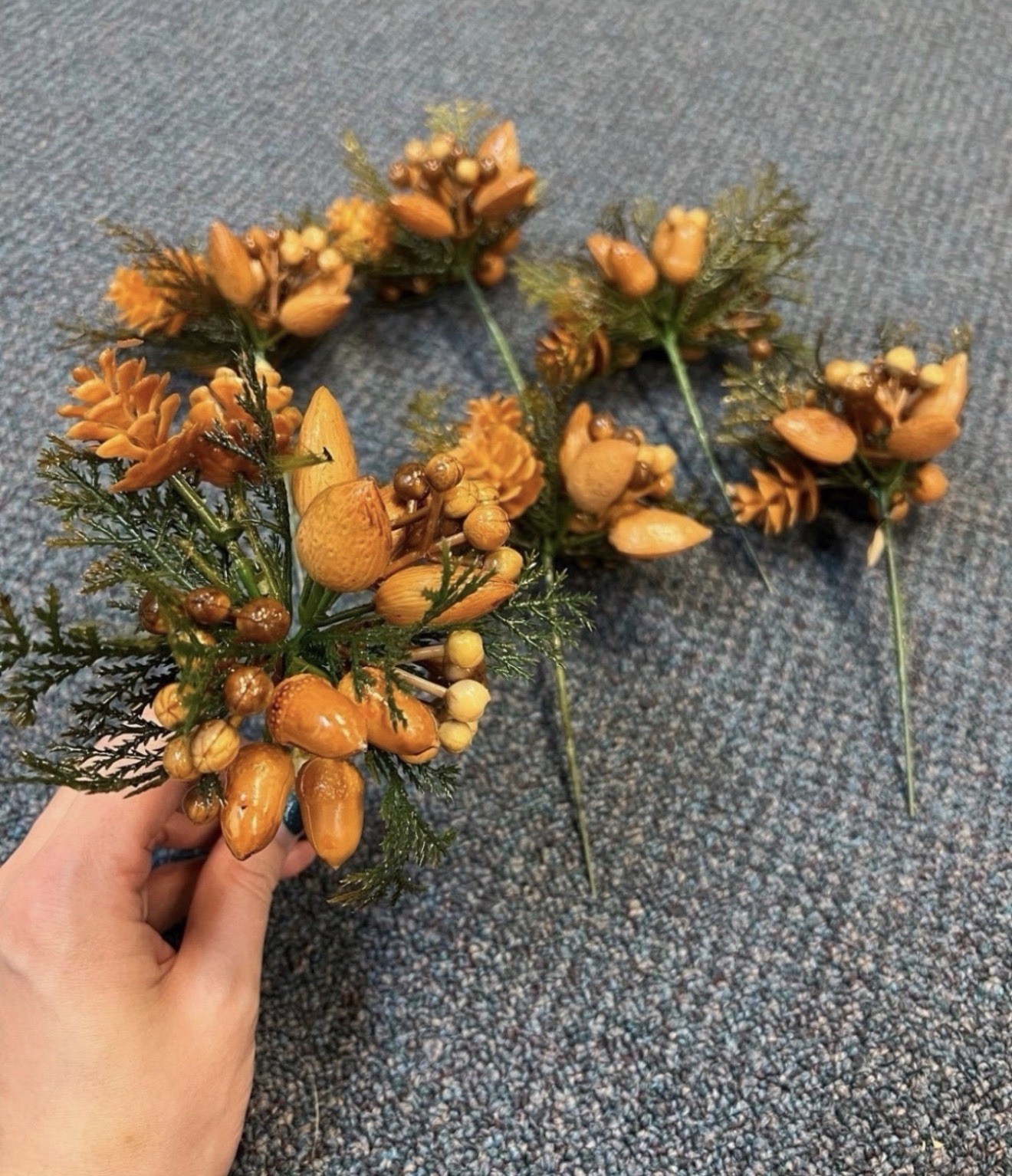 Fall autumn thanksgiving arrangement decor wreath garland dinner decor