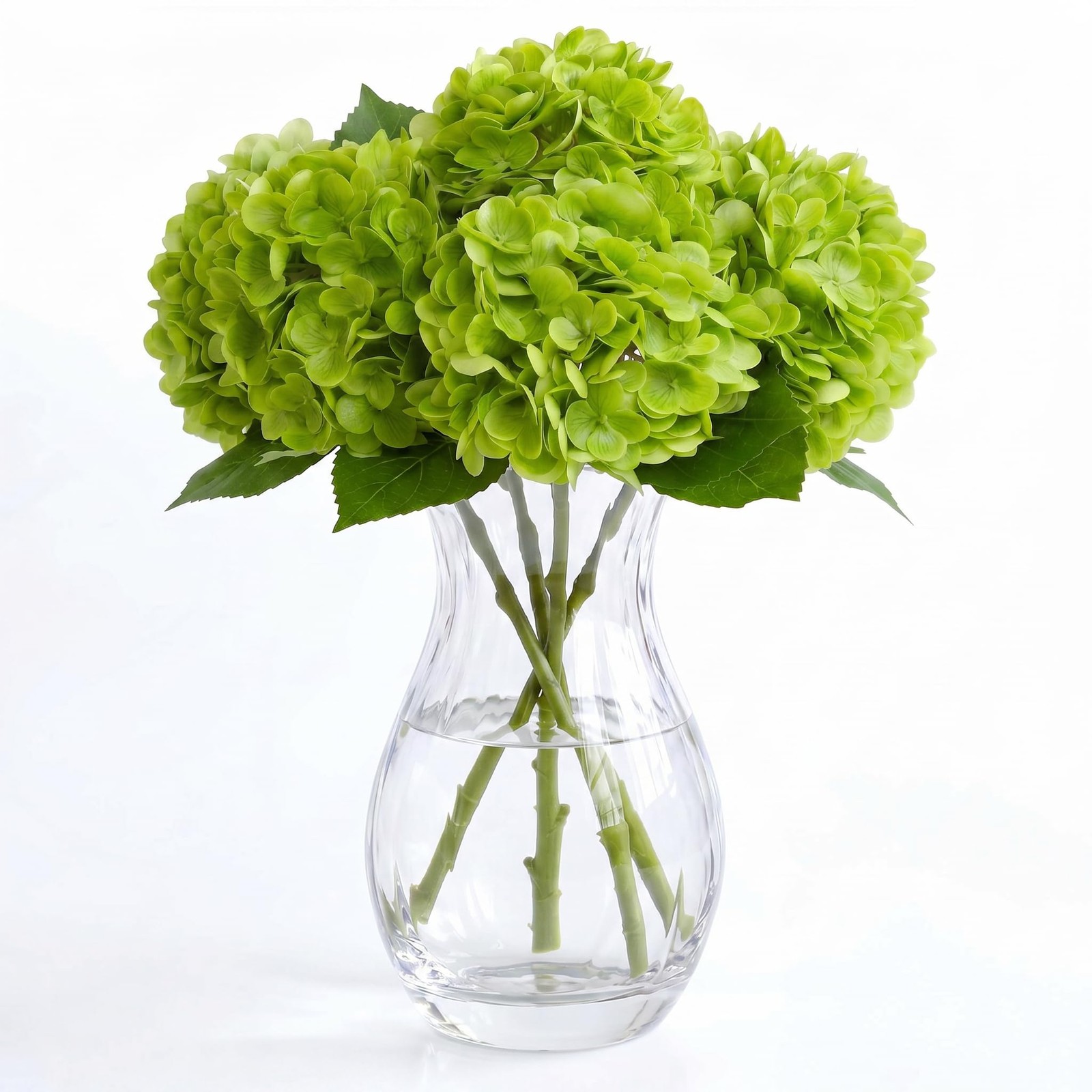 4 Pcs Premium Real Touch Artificial Hydrangea Flowers,20 inch Length Realisti…