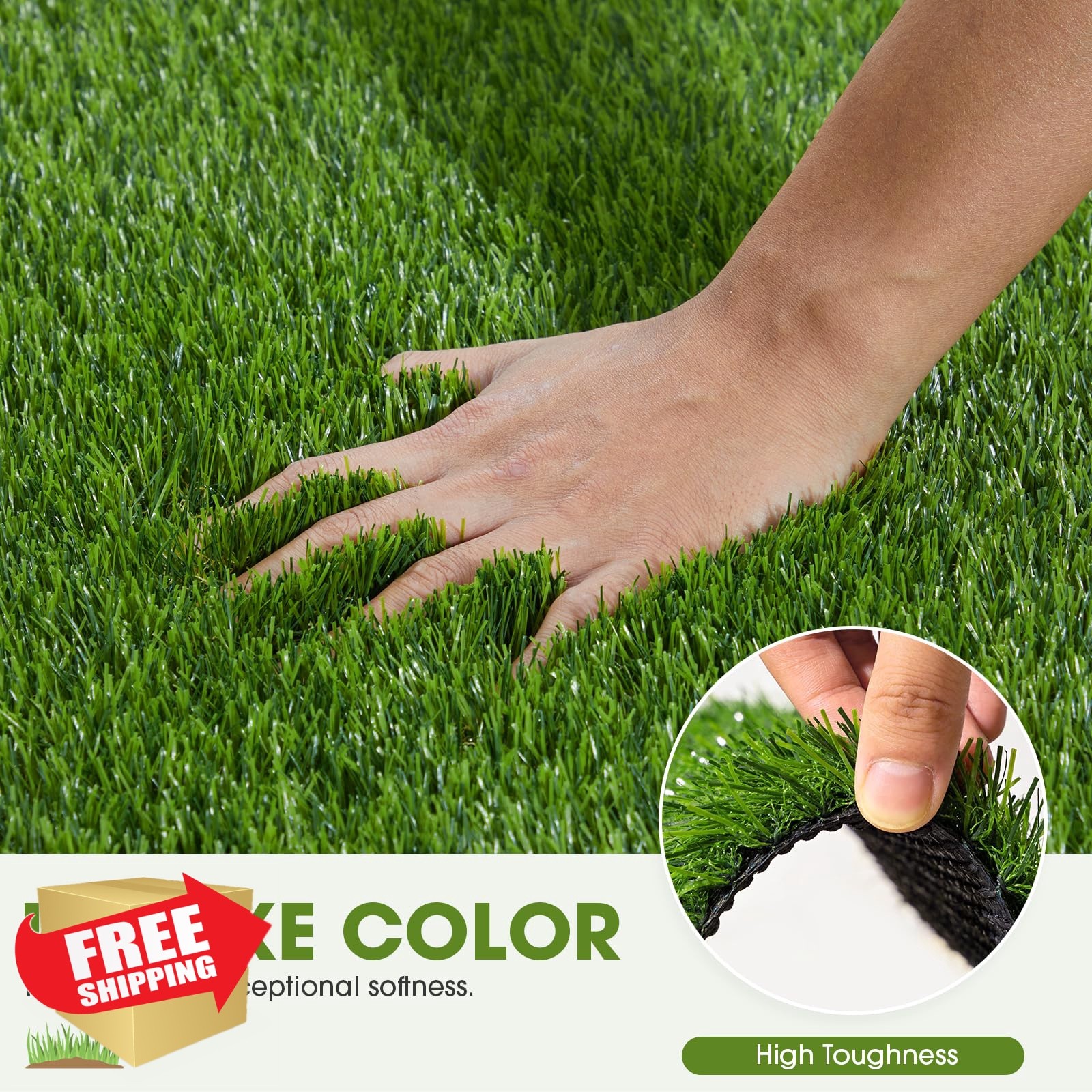 JOLLYDAY Artificial Grass 39.4 x 23.6 in