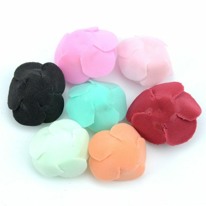 200-400pcs Artificial Foam Rose Head 3.5cm Flower For DIY Decor Valentine Gifts