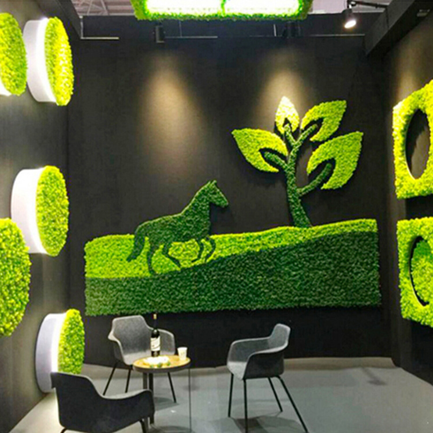 Preserved Moss Wall Decor Real Preserved Moss No Maintenance Required Z4F9