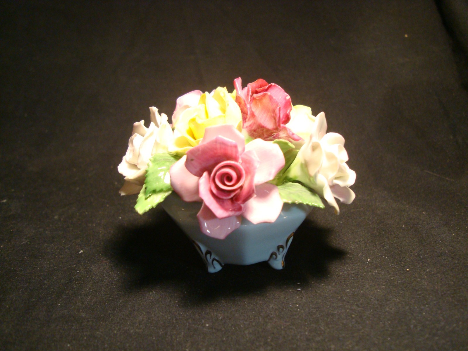 Royal Adderley Floral 7 Flower Arrangement Well Marked Incl. R10 1F