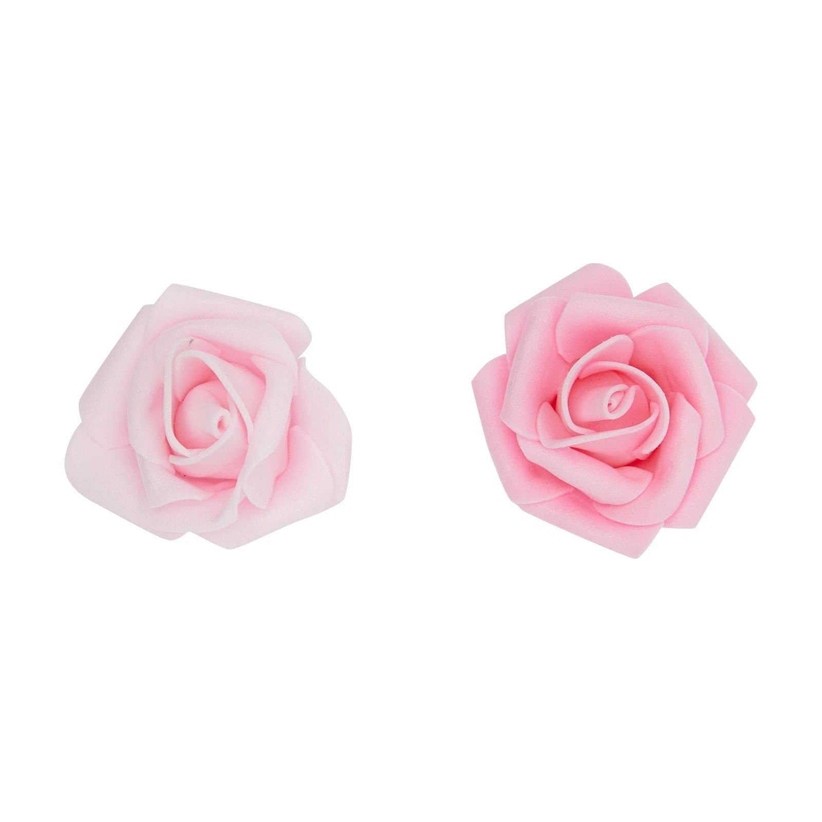 Artificial Roses Foam Rose Heads 2 Inch Mixed Pink Flowers Crafts 200 PCS Set