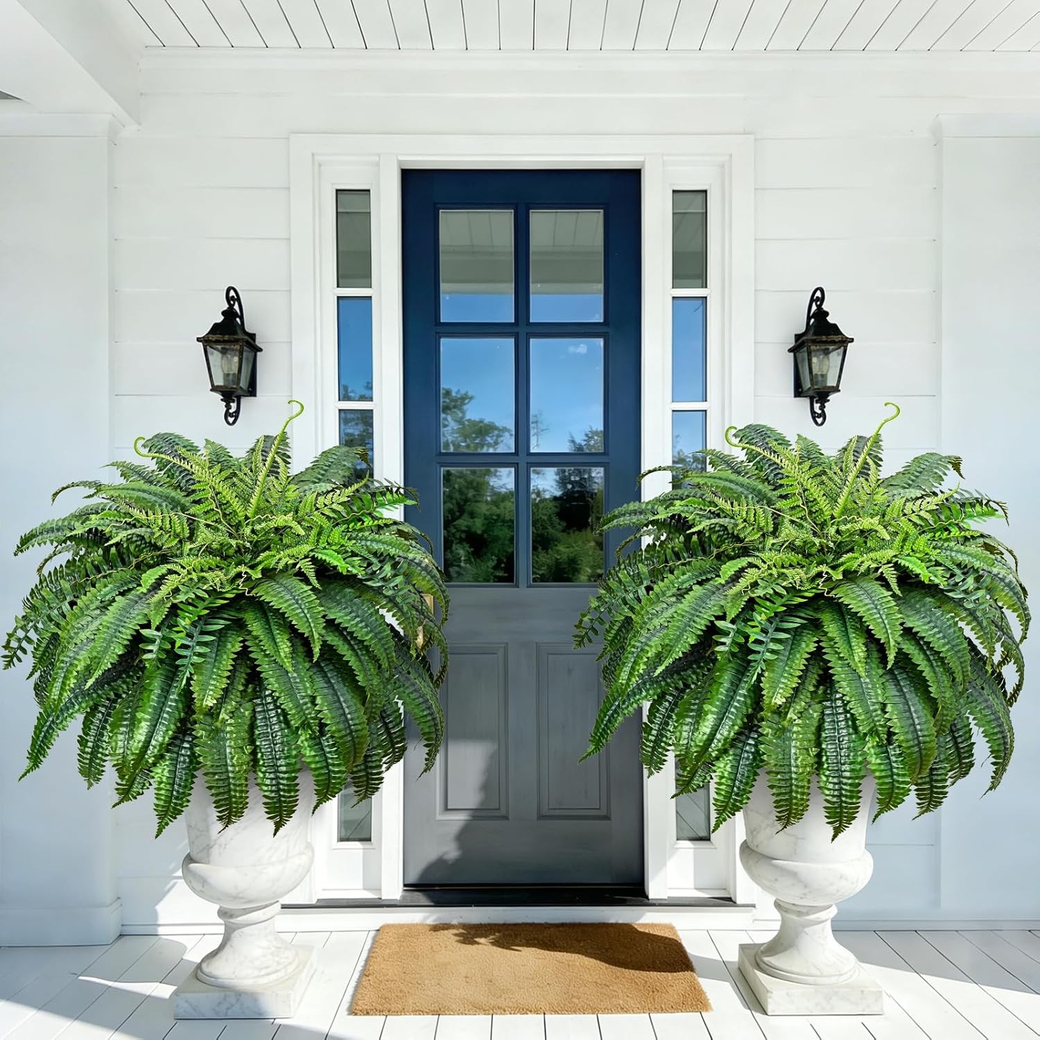 48″ Artificial Ferns 101 Leaves UV Resistant