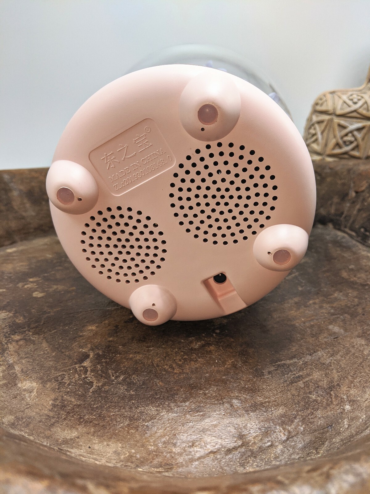 Essential Oil Diffuser Speaker Bluetooth PINK Humidifier w/ LED Night Light