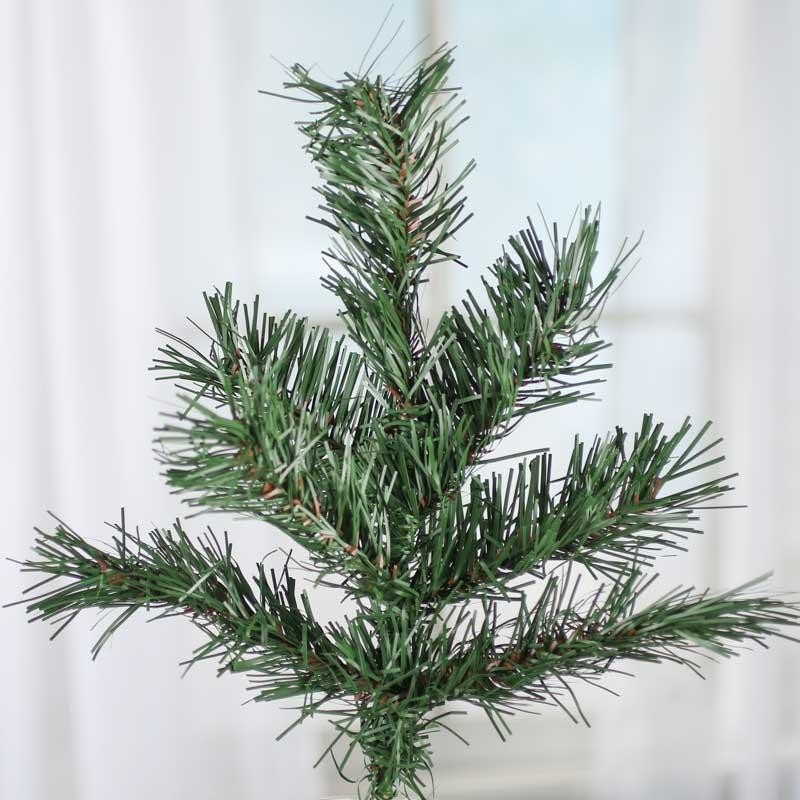 Package of 4 Artificial Green Pine 15-1/2″ Floral Picks