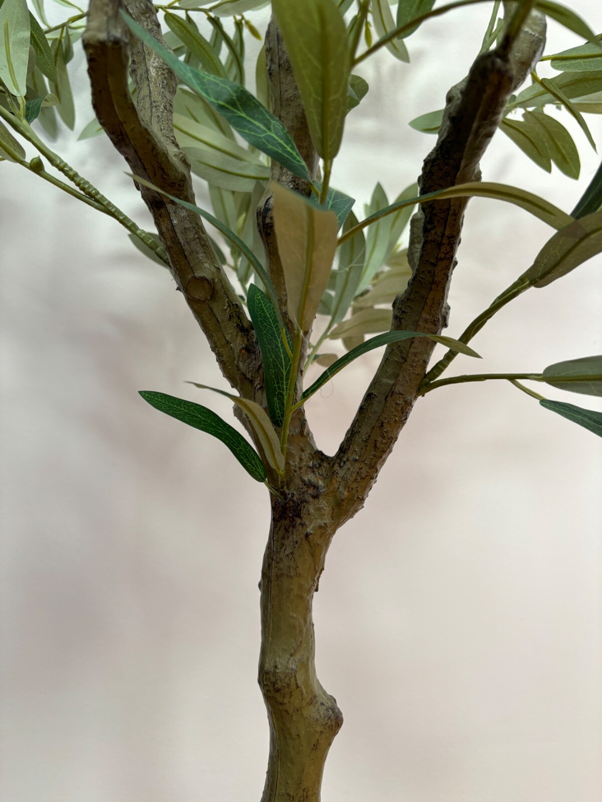 Wildwood & Cypress 60” Realistic Olive Tree Variegated Foliage Faux Indoor Plant