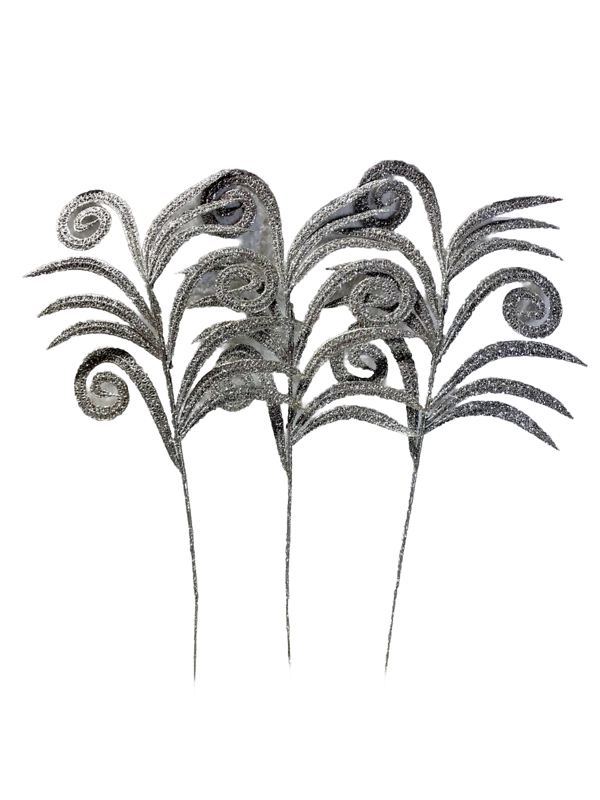 HOLIDAY TIME SILVER CHRISTMAS STEM