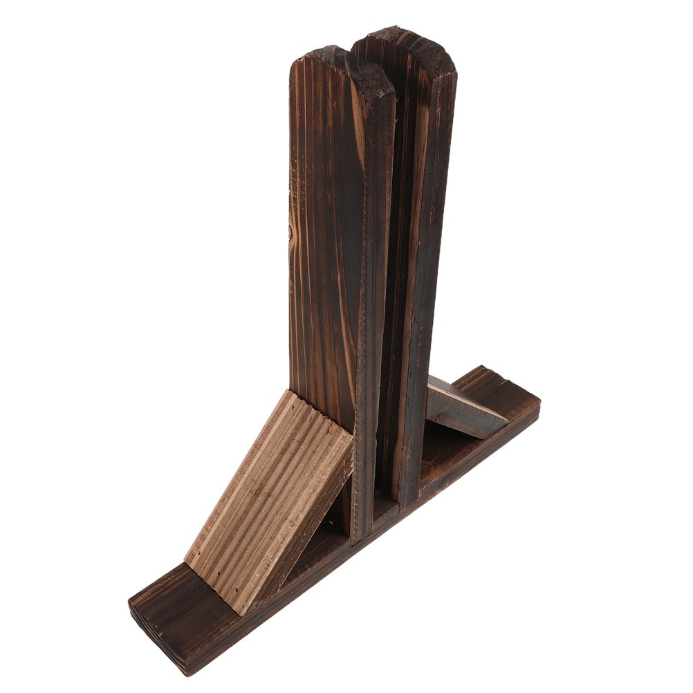 Gardening Wooden Fence Stand Courtyard Base Anti-tipping Convenient for