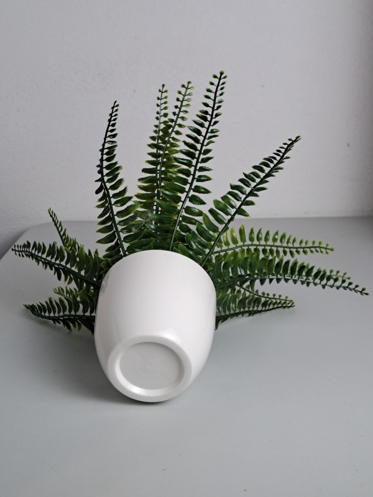 Artificial Decorative Faux Boston Fern 4″ Potted Plant