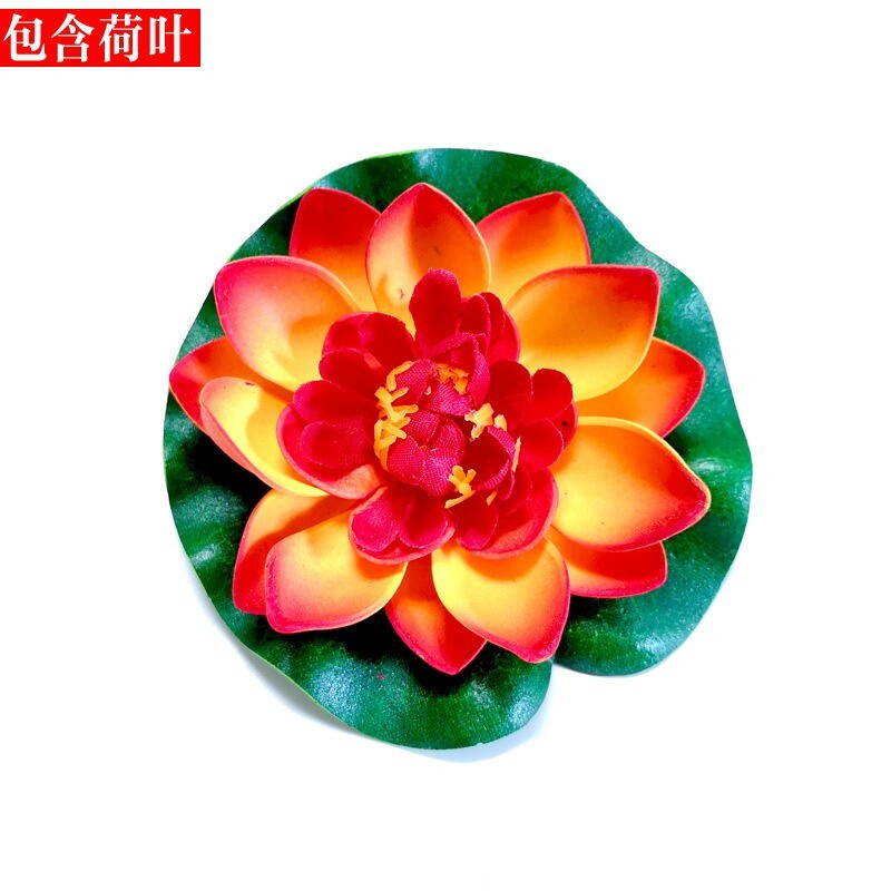 Fake Lotus Lotus Pool Fish 5PC10cm Simulation Lotus Flower Artificial Sleeping