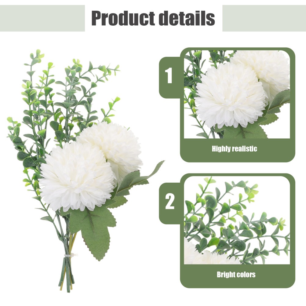Diy Bridal Flower Ball Artificial Flowers Plants Indoor Arrangement