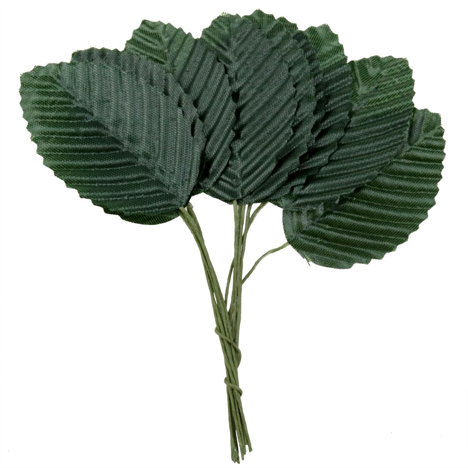 200 PCS Silk Artificial Leaves DIY Wedding Party Decorative Green Fake Foliage