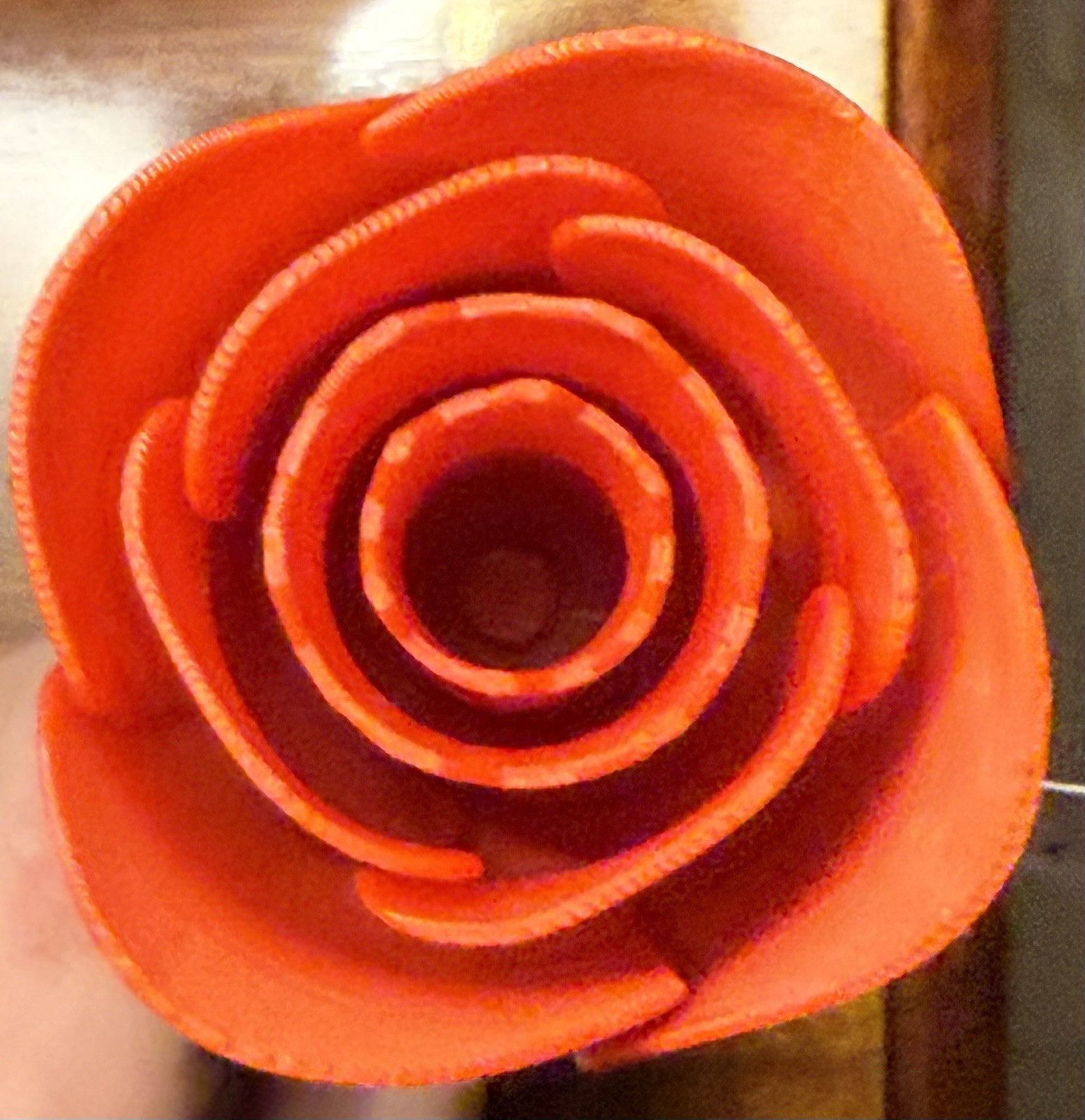 3D Printed Rose