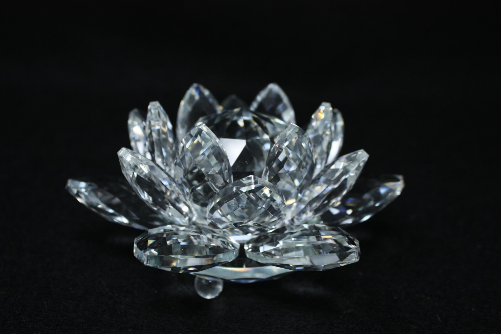 Amlong Crystal High Quality 5″ Lotus Flower with gift box