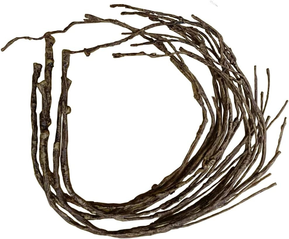 5PCS Artificial Lifelike Curly Willow Branches Decorative Dried Birch Twigs 2…