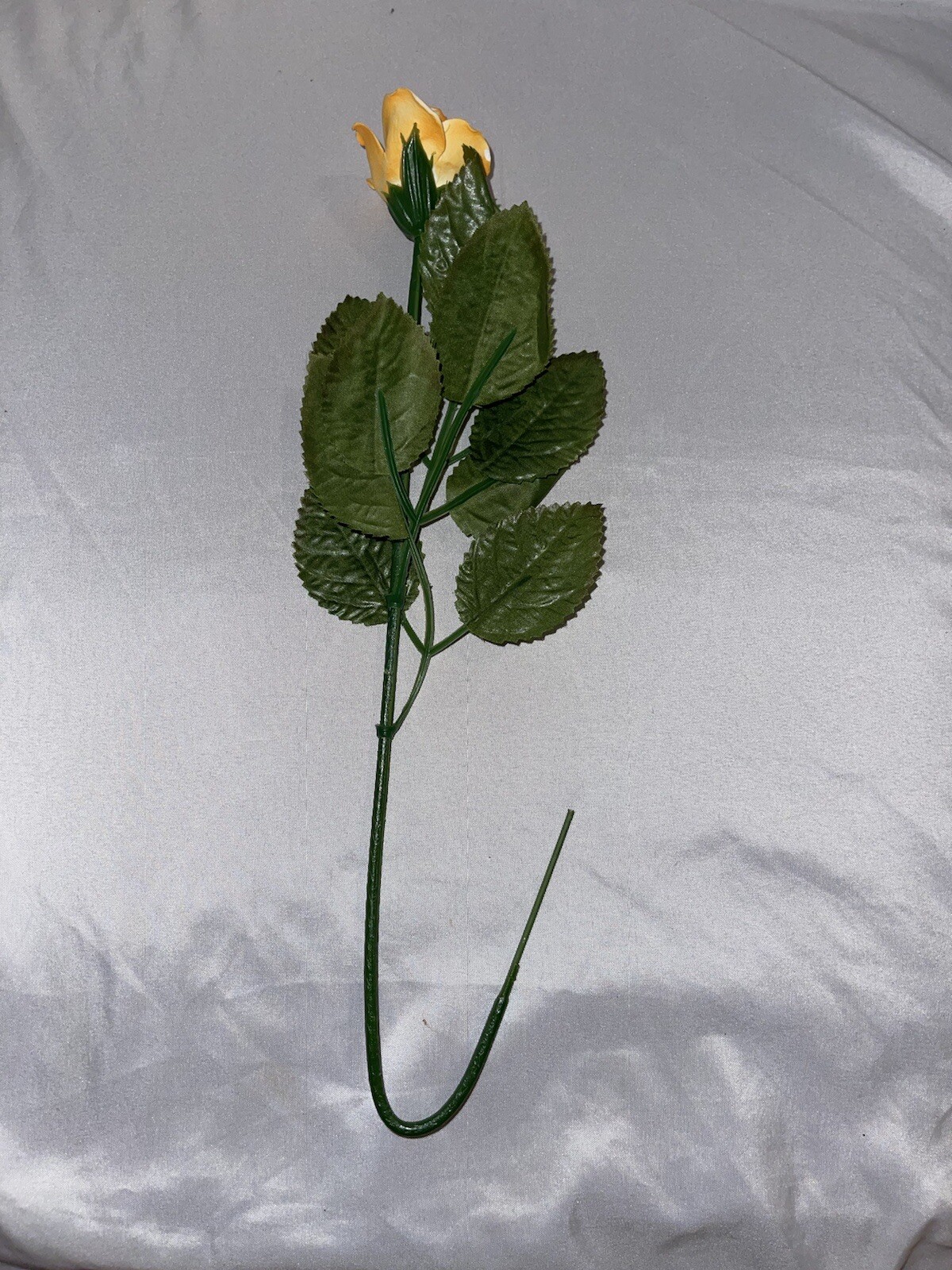 vintage porcelain Single rose. Only Used For Decor. No Cracks Or Chips