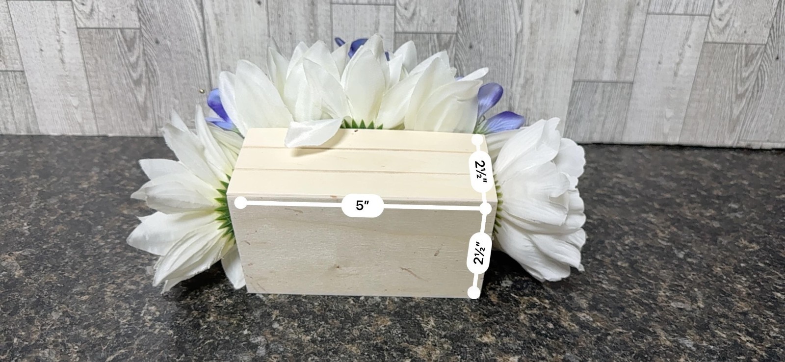Flower Table Centerpieces – Set of 6 Floral Arrangement Artificial Wedding