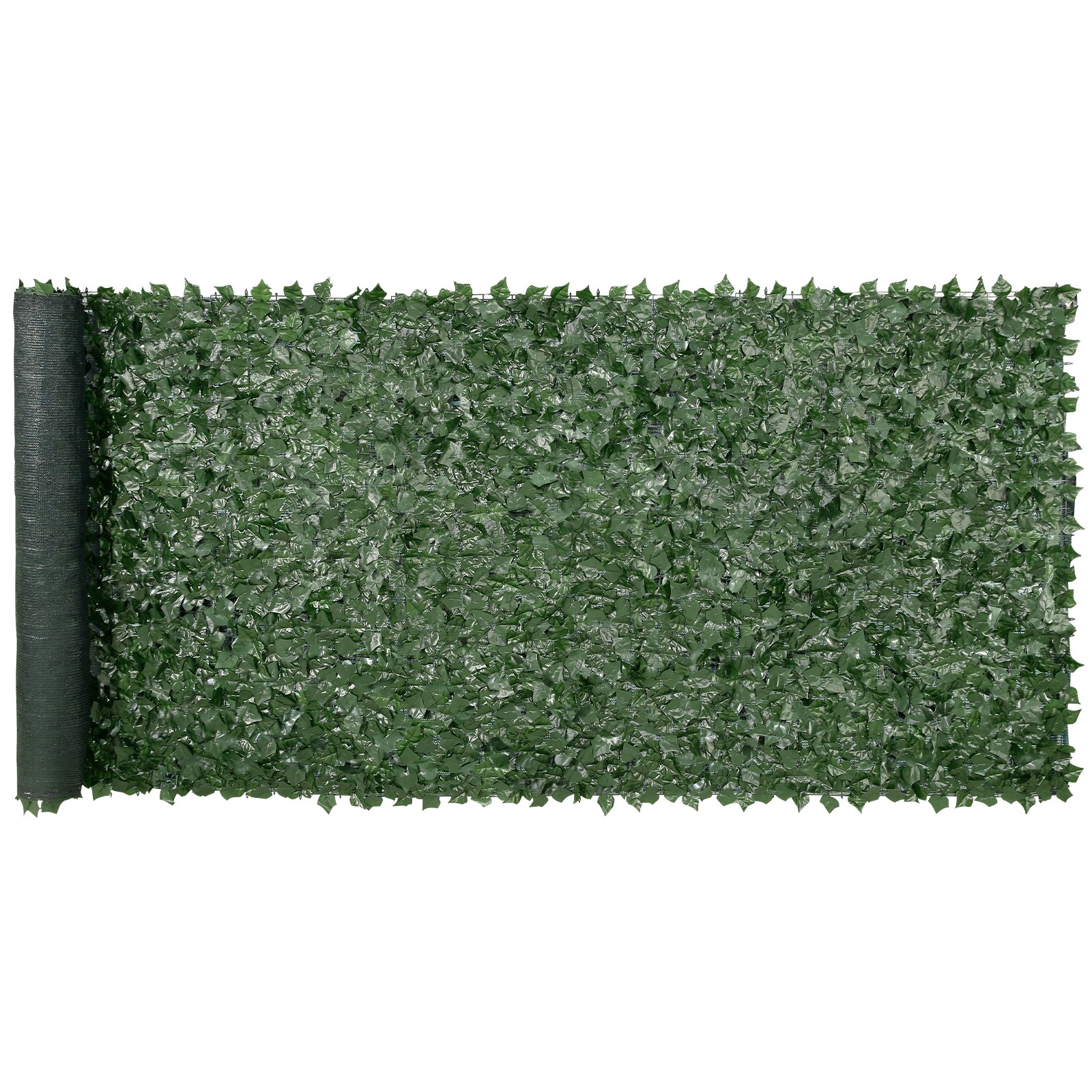 VEVOR 59″x158″ Artificial Faux Ivy Leaf Fence Screen with Mesh Cloth Backing
