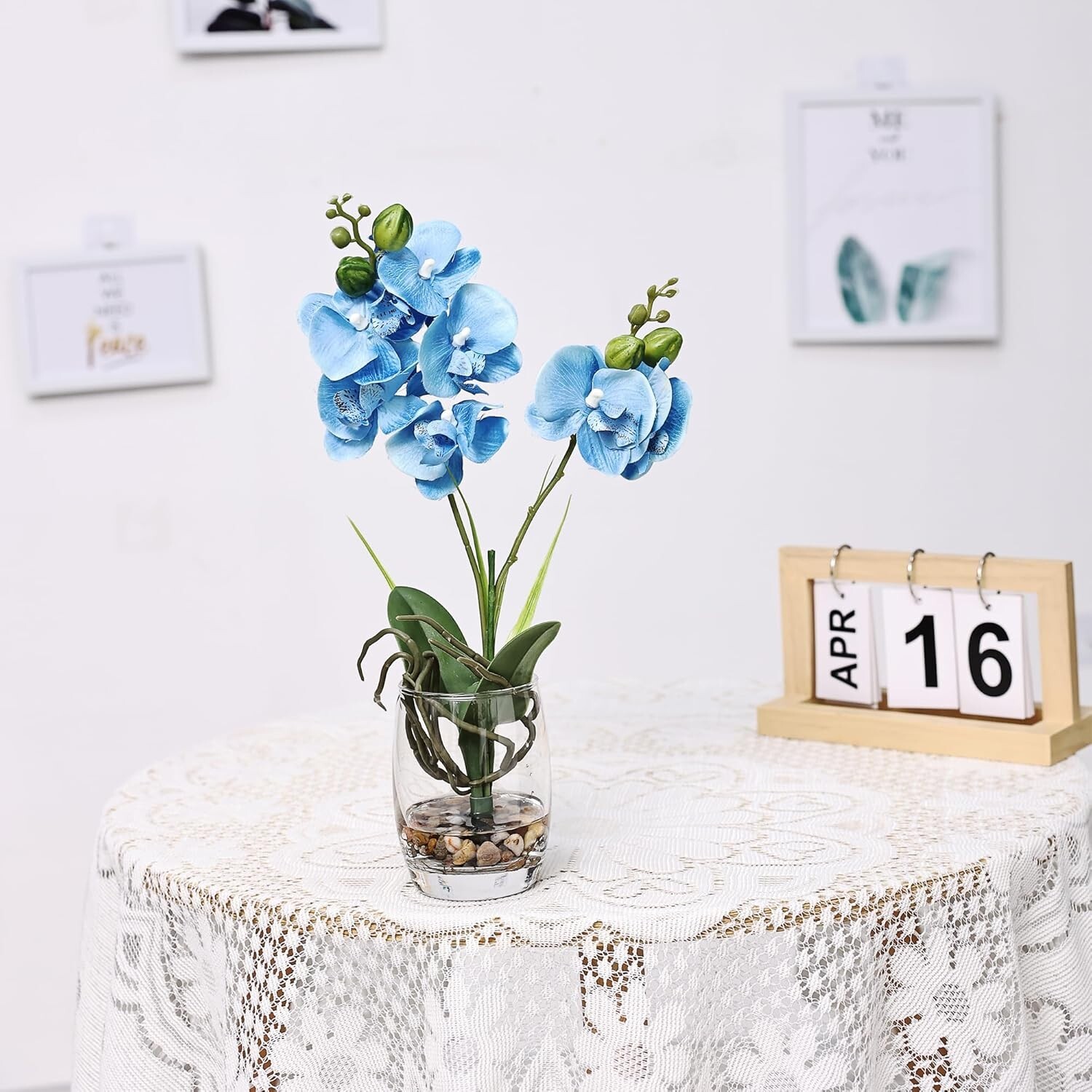 arreglos de flores artificiales orquideas mesa decoraciones para sala hogar NUEV