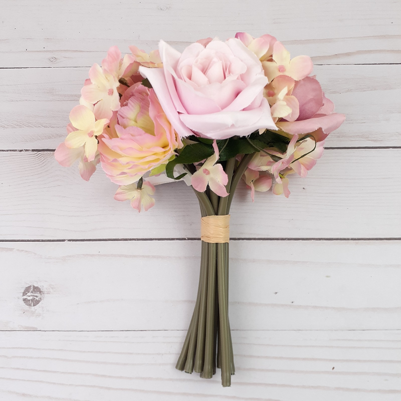 Flower Bouquet Spring Floral Decor Wedding Romantic Pink F8