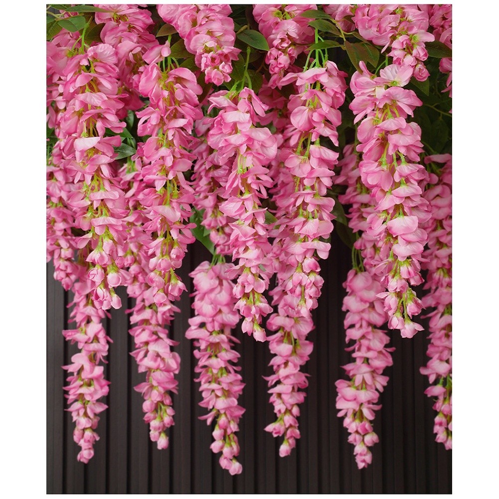 Artificial Wisteria Garland for Door Frame Wall Hanging Fireplace Mantel Decor