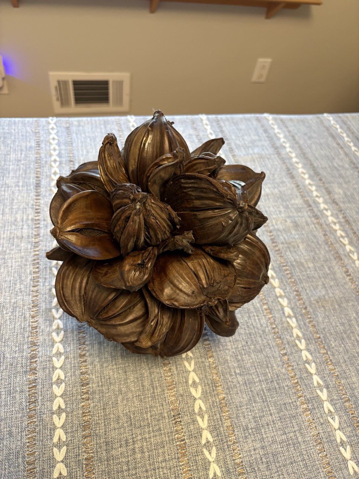Vietnamese Water Coconut Nipa Palm Fruit Cluster Seed Pod Nypa Fruticans