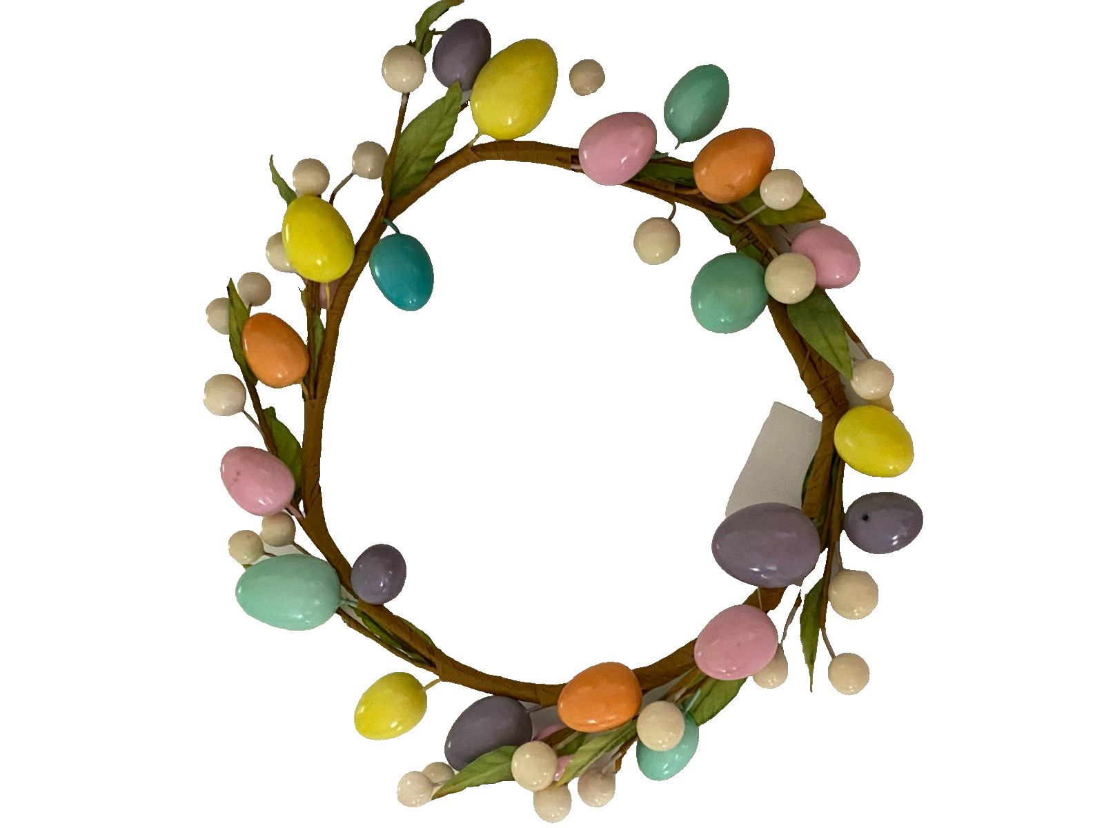NEW HL MINI 10″ EASTER EGG WREATH WITH BERRIES FREE SHIP