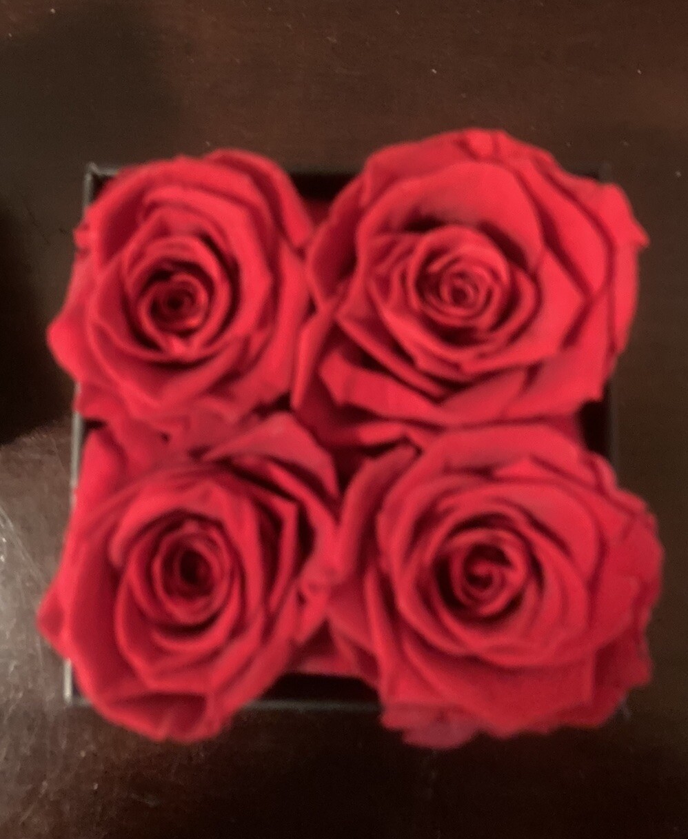 Preserved Roses Gift Box Real Eternal Rose Flower Gifts Unique Jewelry Box Otuo