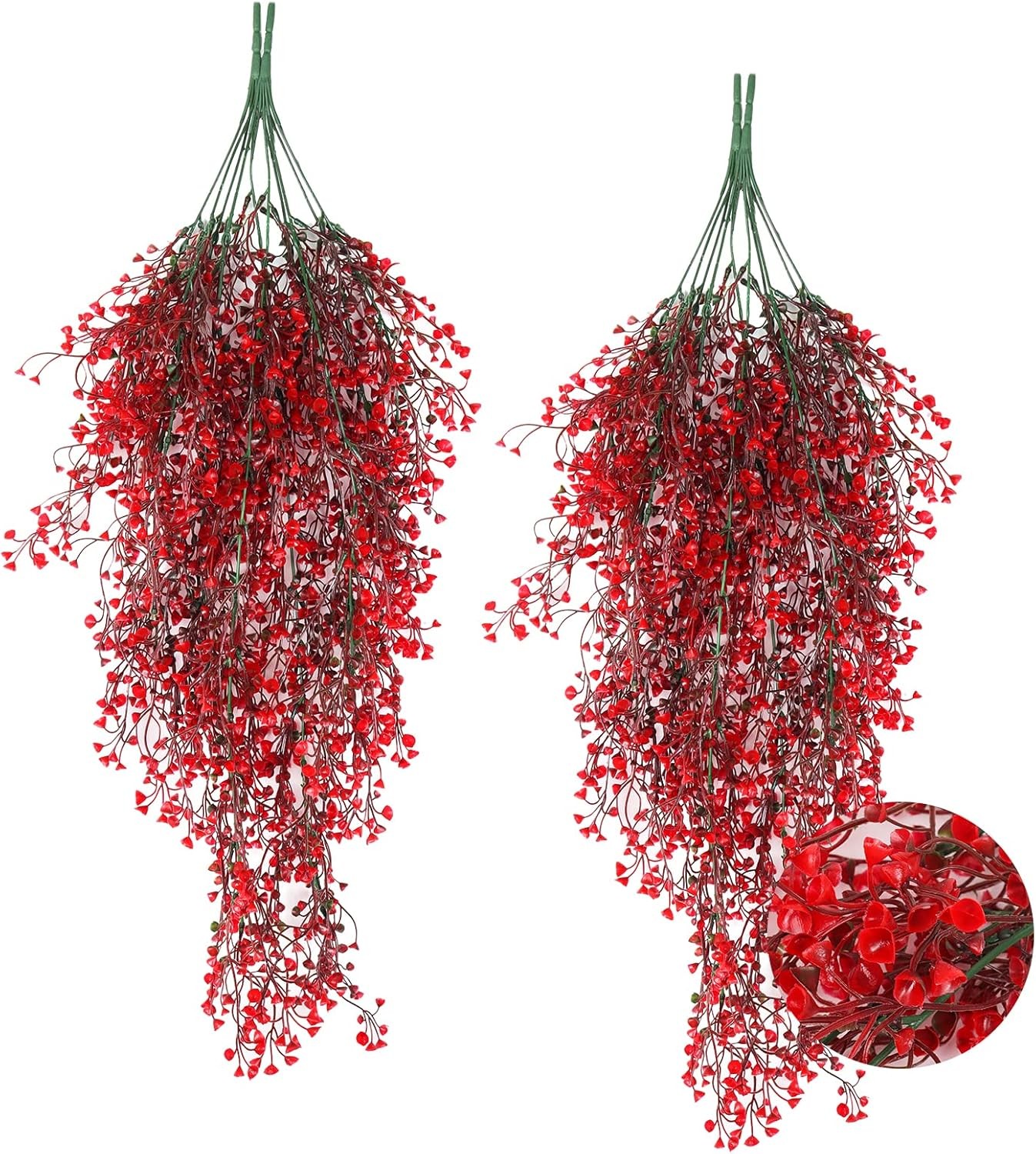 Artificial Ivy Leaf Plants Fake Hanging Garland Vine In/Outdoor Home Decors 80cm