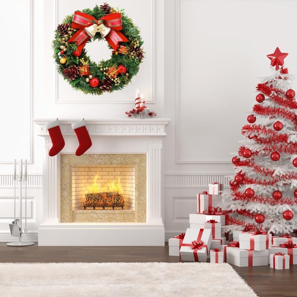 Wooden Wreath Frames 20 Pack Shape with Holes for Craft Projects
