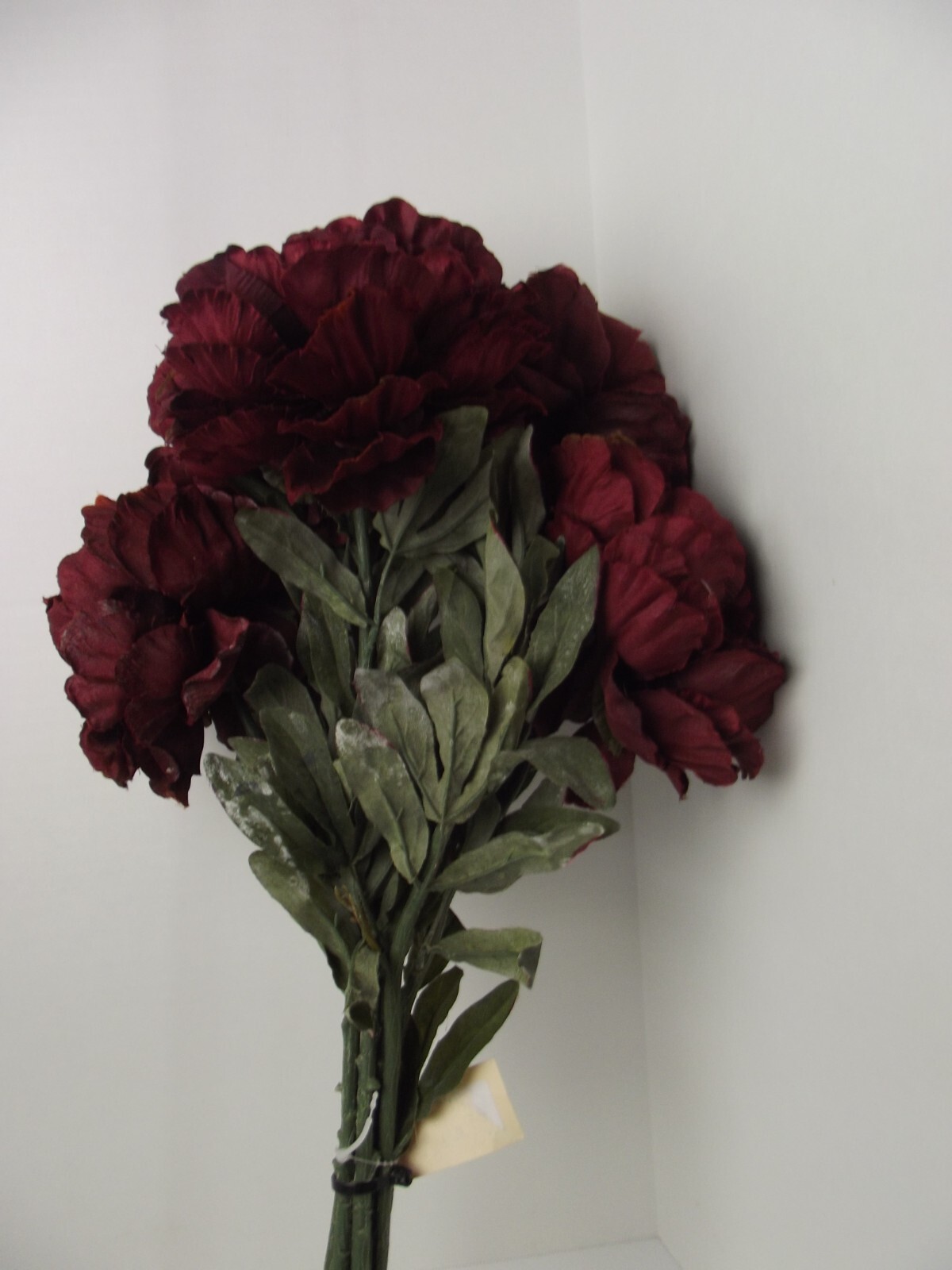 Disneyland Chrysanthemums Disney Grand Hotel Artificial Silk Fake Flowers Maroon