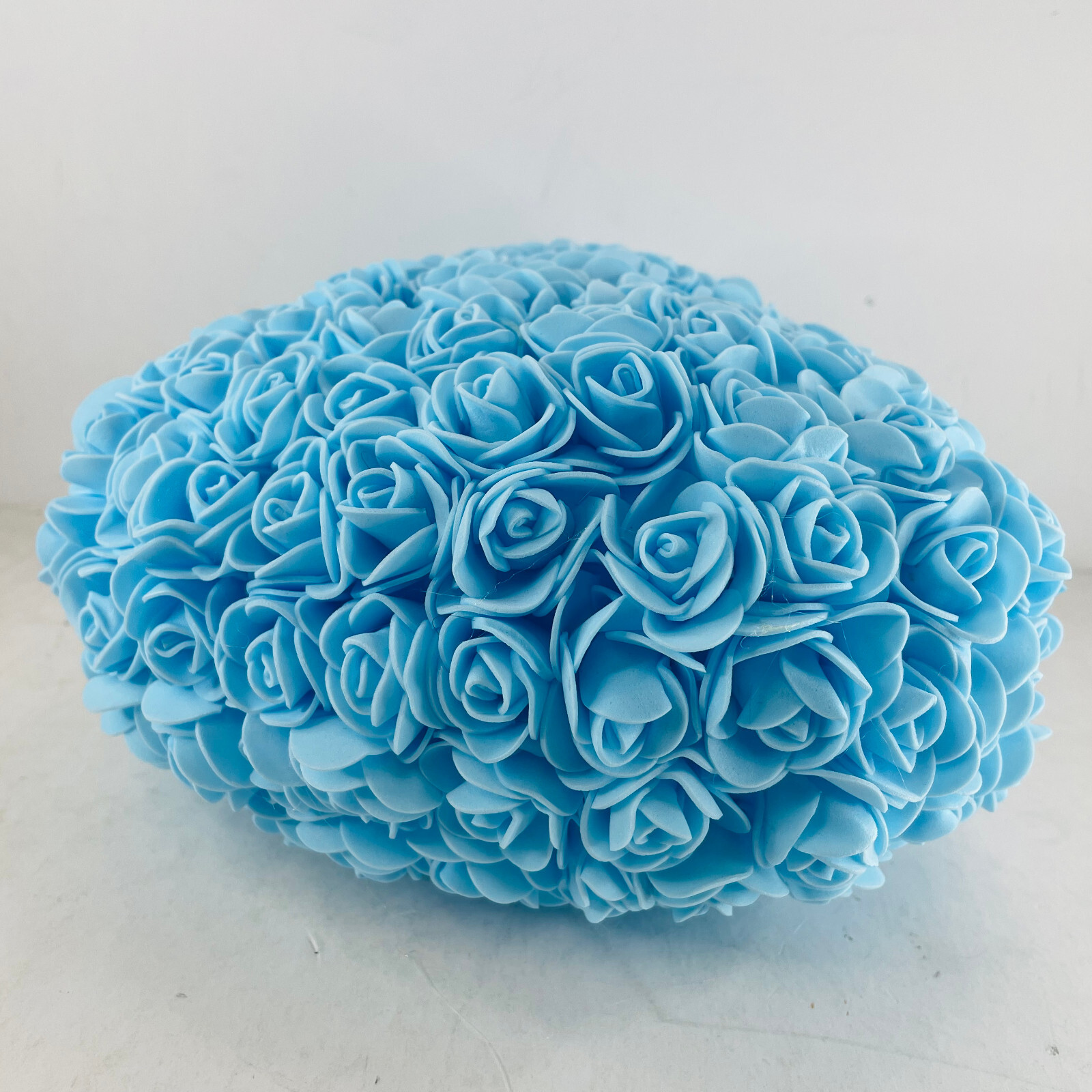 8″ Artificial Rose Blue Heart Wall Valentine’s Day Girlfriend Wife Gift w/Box