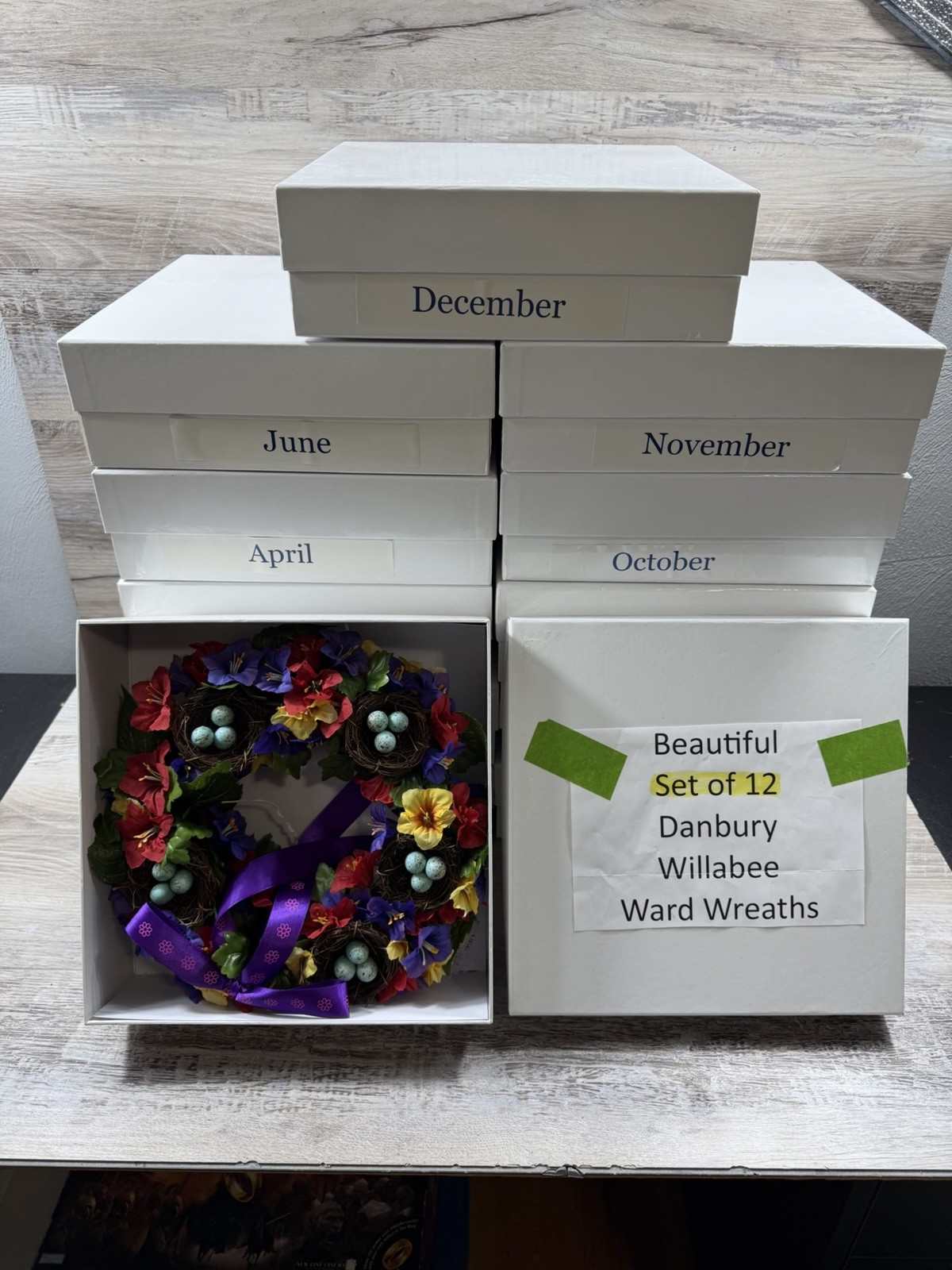 Full Set Of 12 Danbury Mint 11″ Willabee – All 12 Months – Complete Set