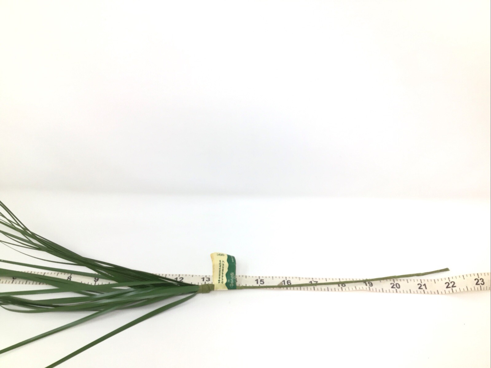 Onion Grass Floral Pick Green 2 Flocked Picks 26” 1 Pick 22” Lot Of 3 Vintage