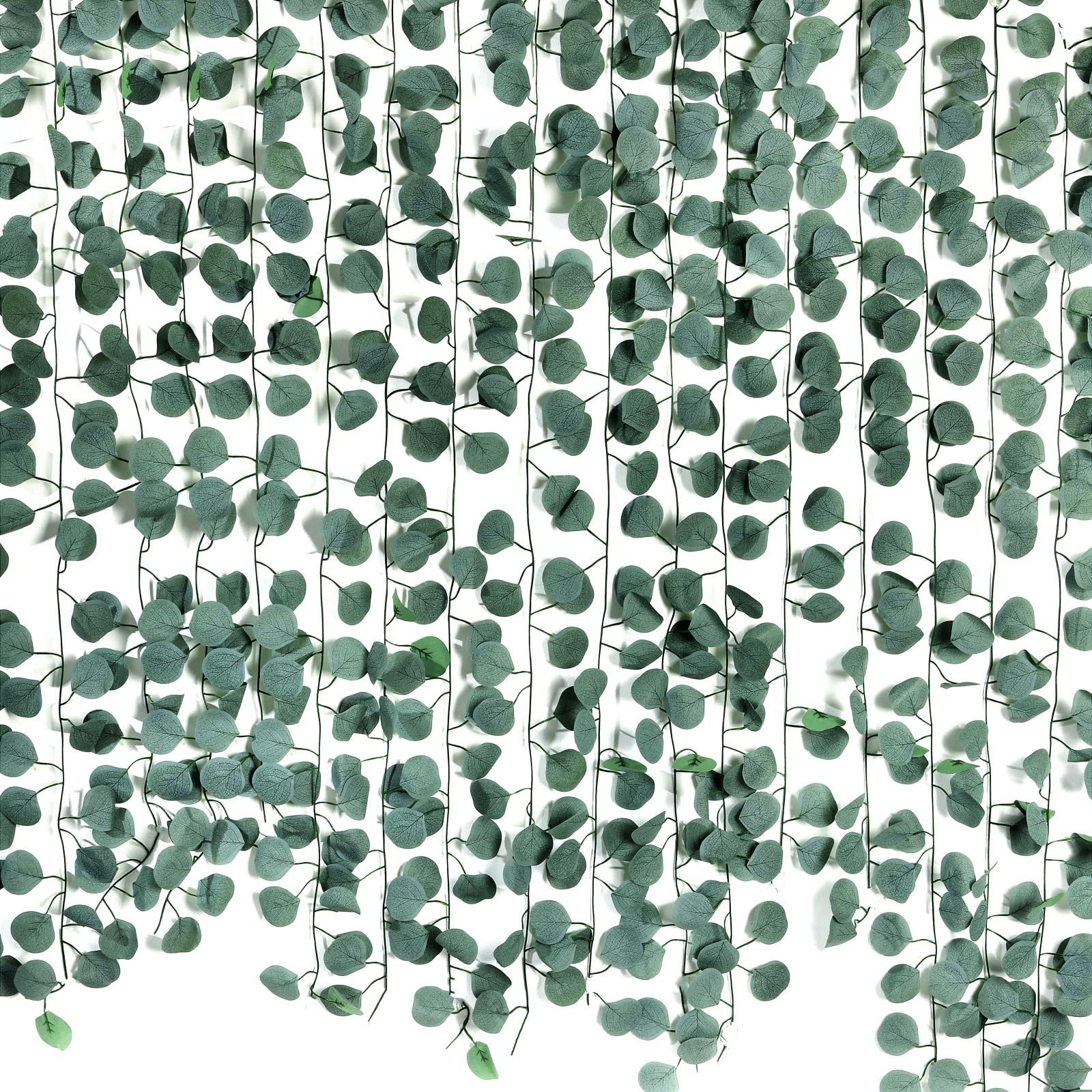 Artificial Eucalyptus Vines Garland for Table Room Decor(9 Pack 60ft)