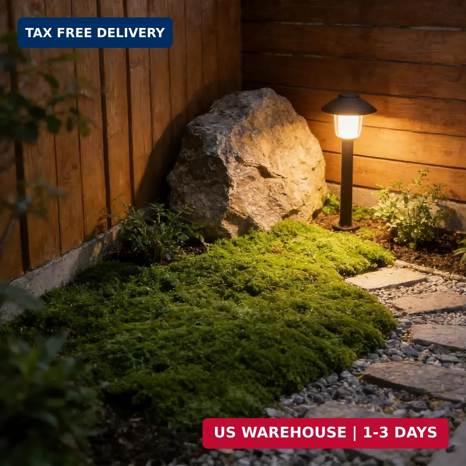 Artificial Moss Mat, 39″ x 78″ Large Fake Moss Sheet for Crafts & Planters, Real