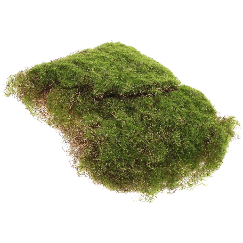 1 Pack Reusable Artificial Moss Turf Green Micro Landscape Decor for DIY