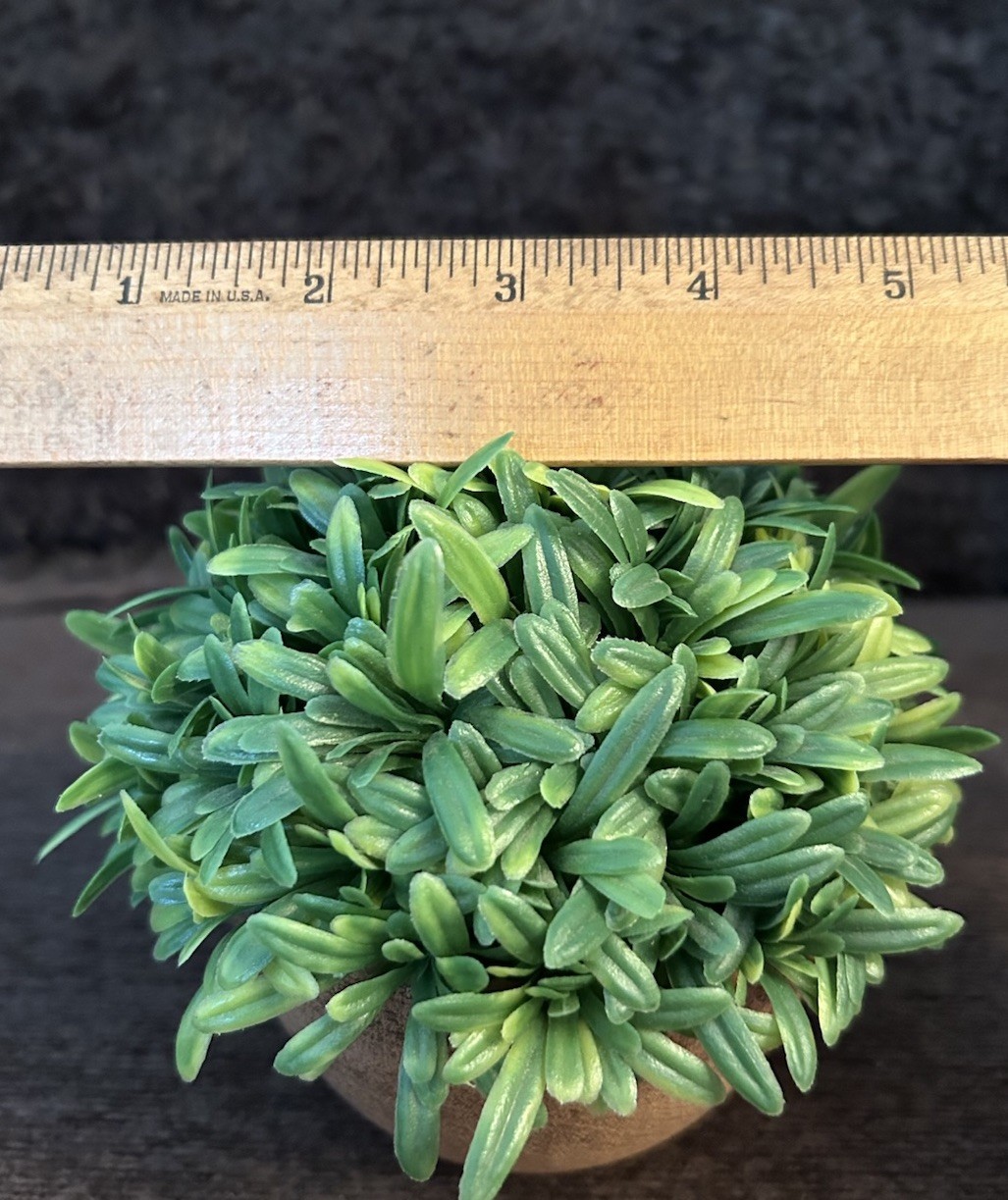 Artificial Rosemary Plant In A Terracotta-Style Pot “Rosemary In Orange Bowl”