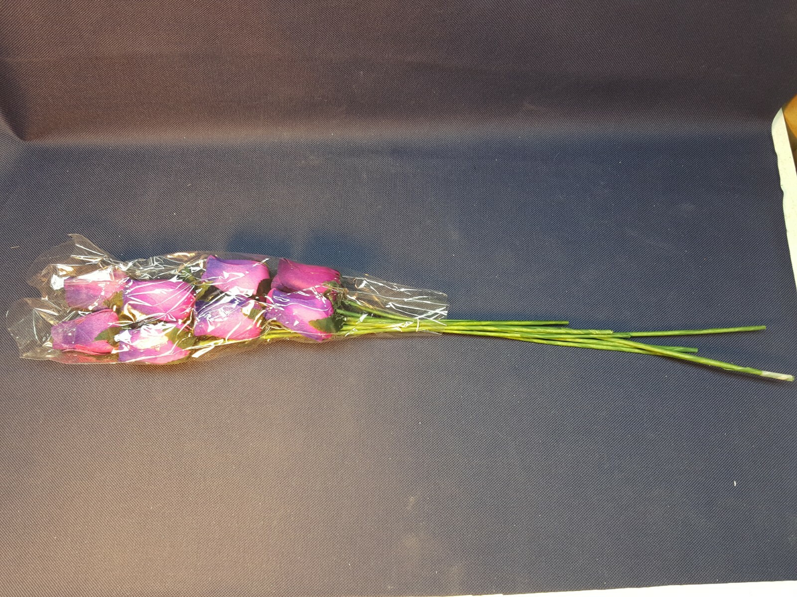 8 Wooden Rose Stems Flower Bouquet Red Pink Blue Yellow White Black Purple