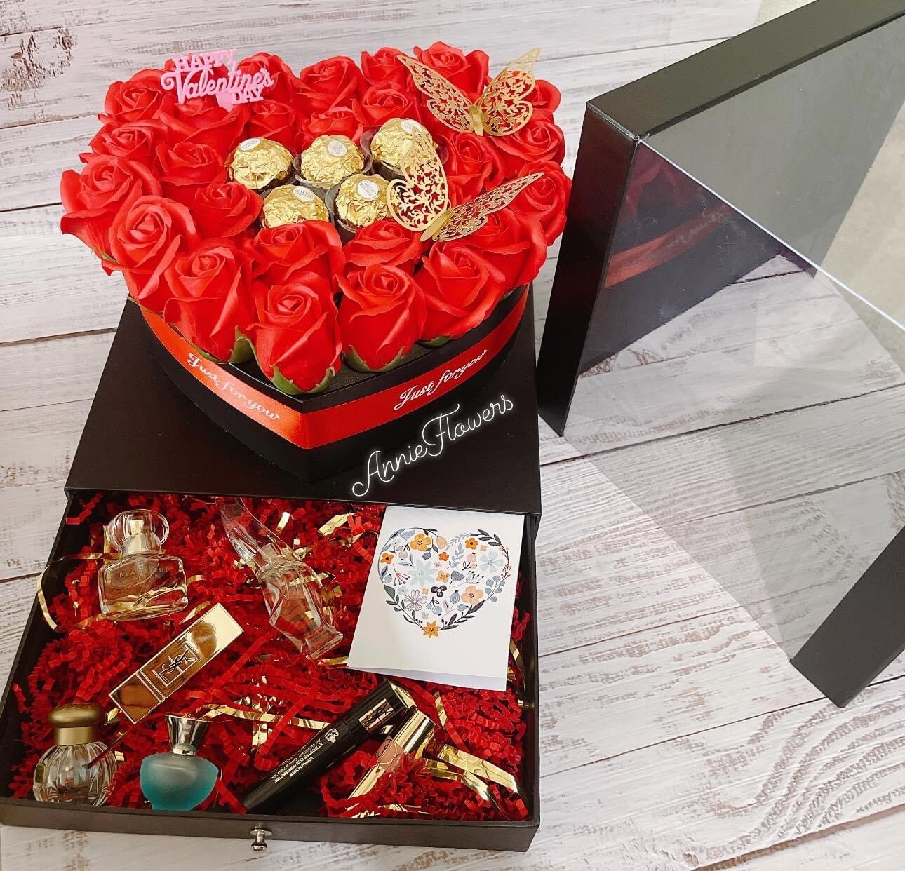 Luxury scented Rose Flower Gift Box ( US SELLER🇺🇸) FREE EXPRESS SHIPPING