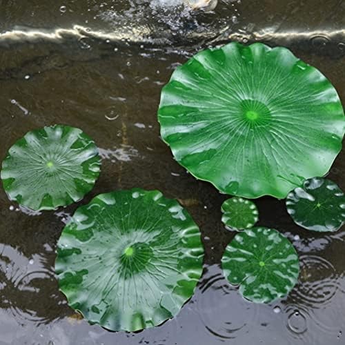 Lily Pads for Ponds Artificial Floating Foam Lotus Leaves, 2PCS Realistic Wat…
