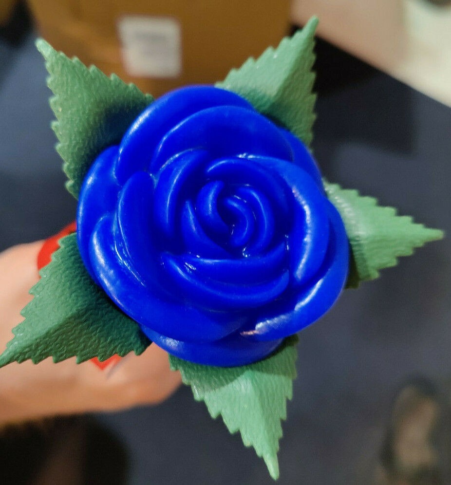 NEW Led Light Up Plastic Garden Roses Red, Pink, Purple, Yellow, or Blue