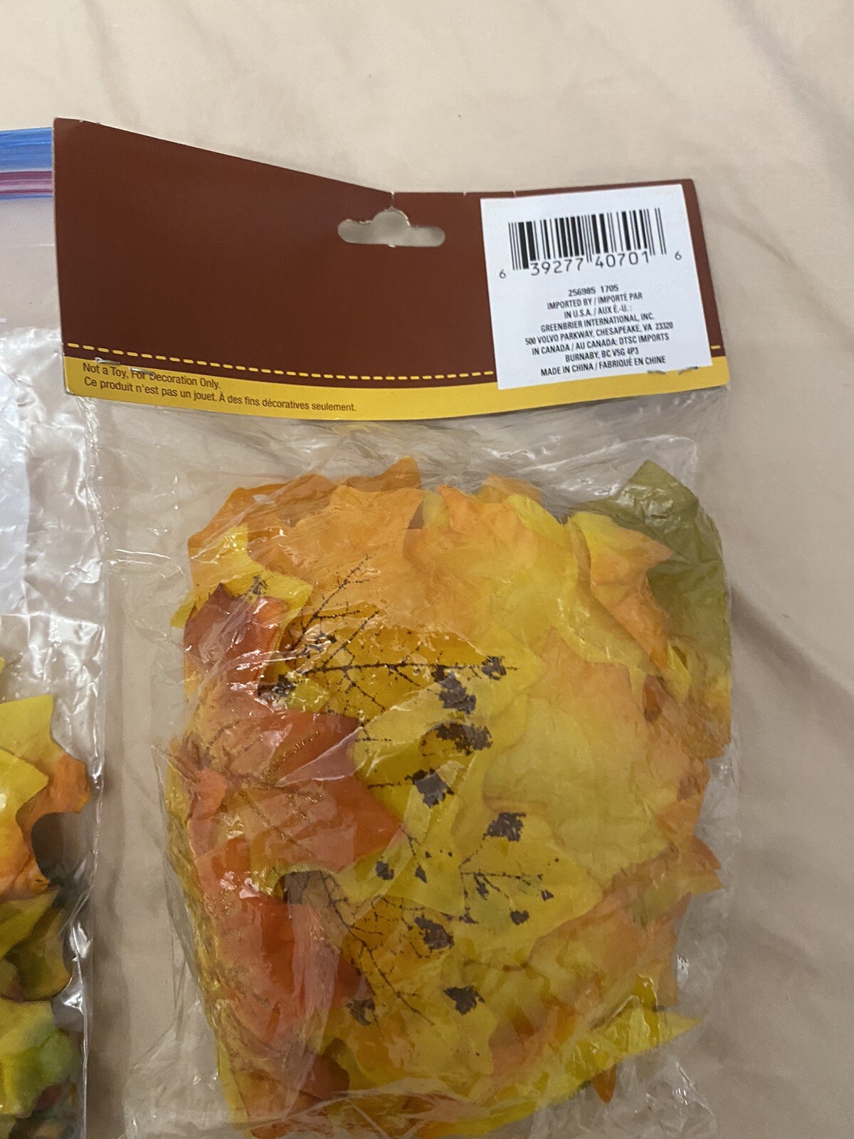 Maple Leaves Fall Foliage Faux Leaves Harvest Autumn Decoration Over 50 Decor