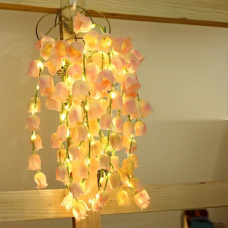 LED Lily of the Valley Bouquet 20 Artificial Plants Household Decoration Bedroom