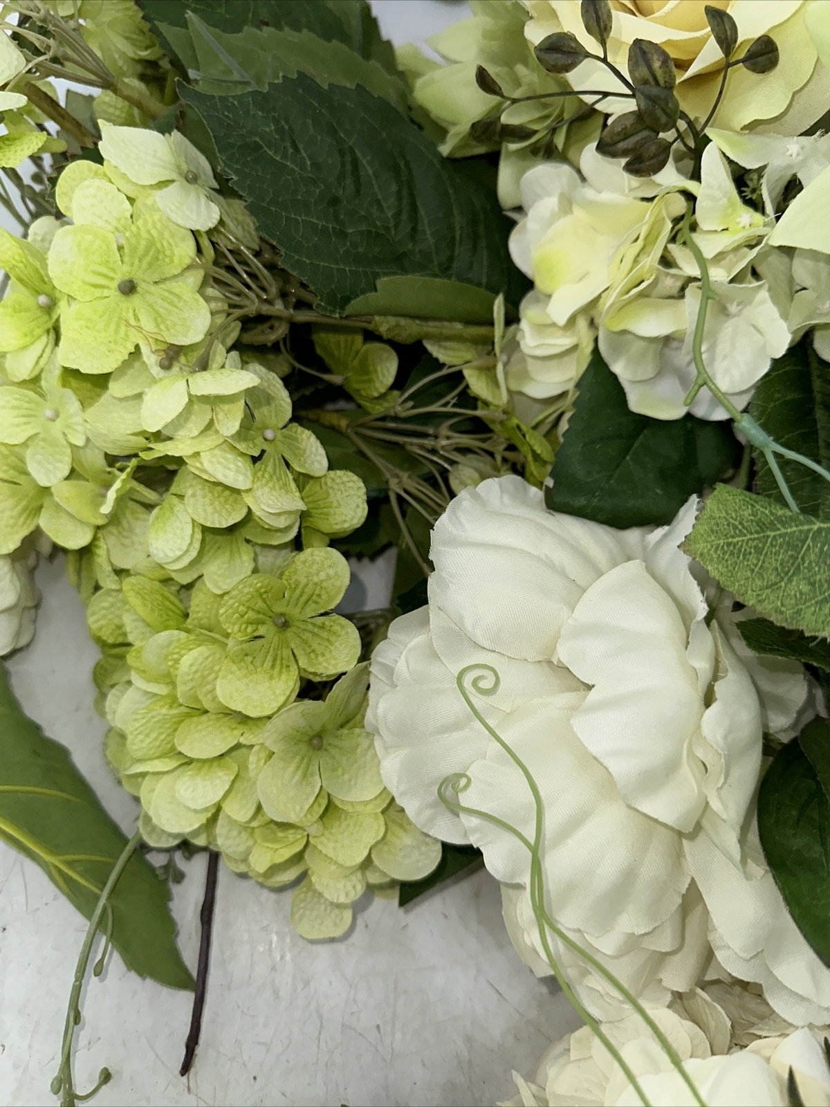 Artificial Flowers Mixed Lot Foliage Leaves Flowers Decor Wedding Party Holiday