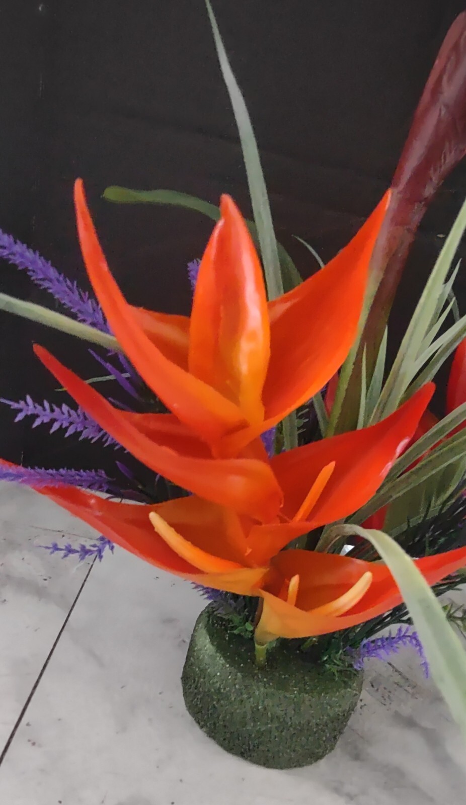 Potted Artificial bird of paradise table decoration, weddings, centerpiece OR