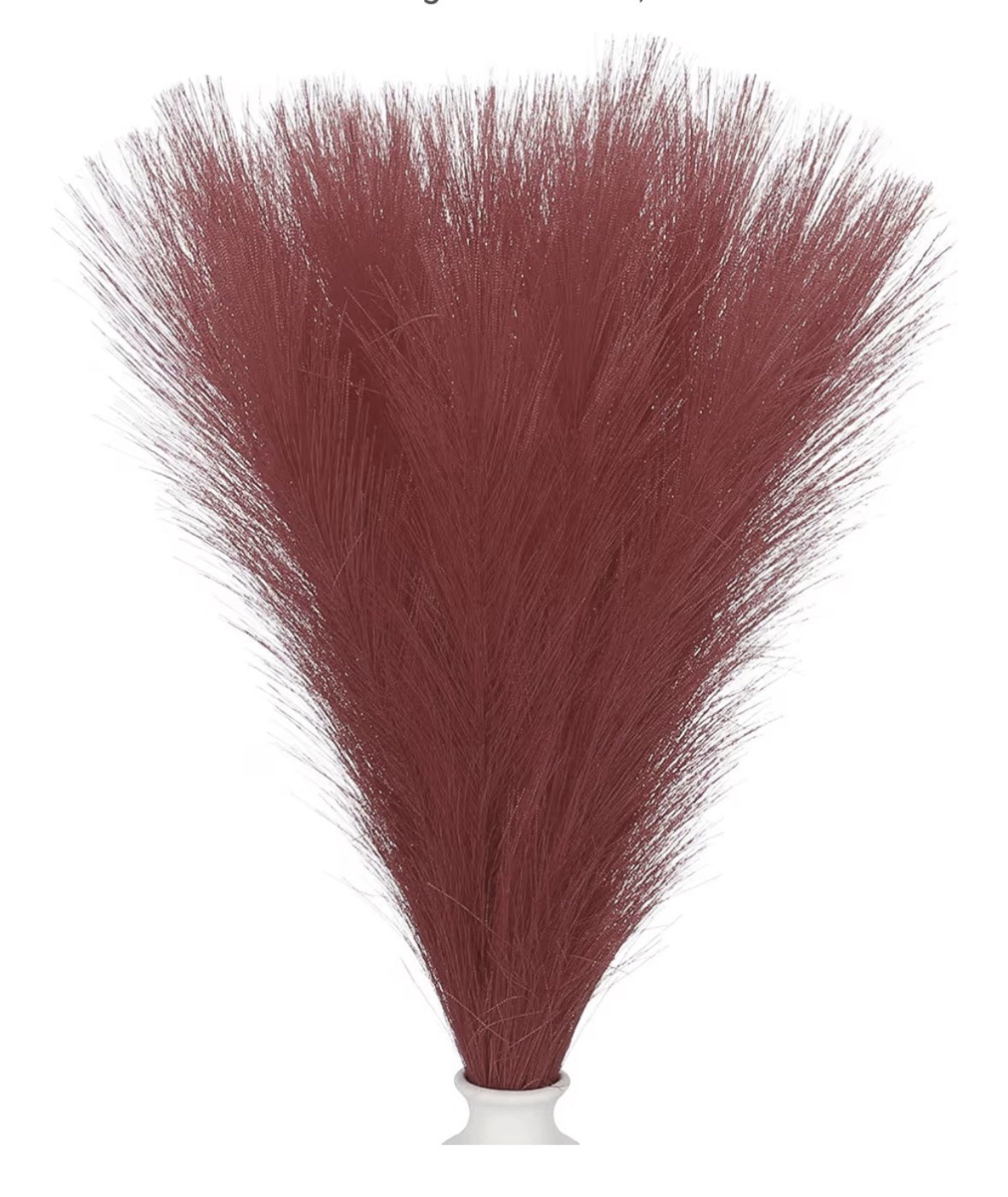 Silk Faux Pampas Grass Mauve Fluffy Vase Filler Home Decor 60 Pcs