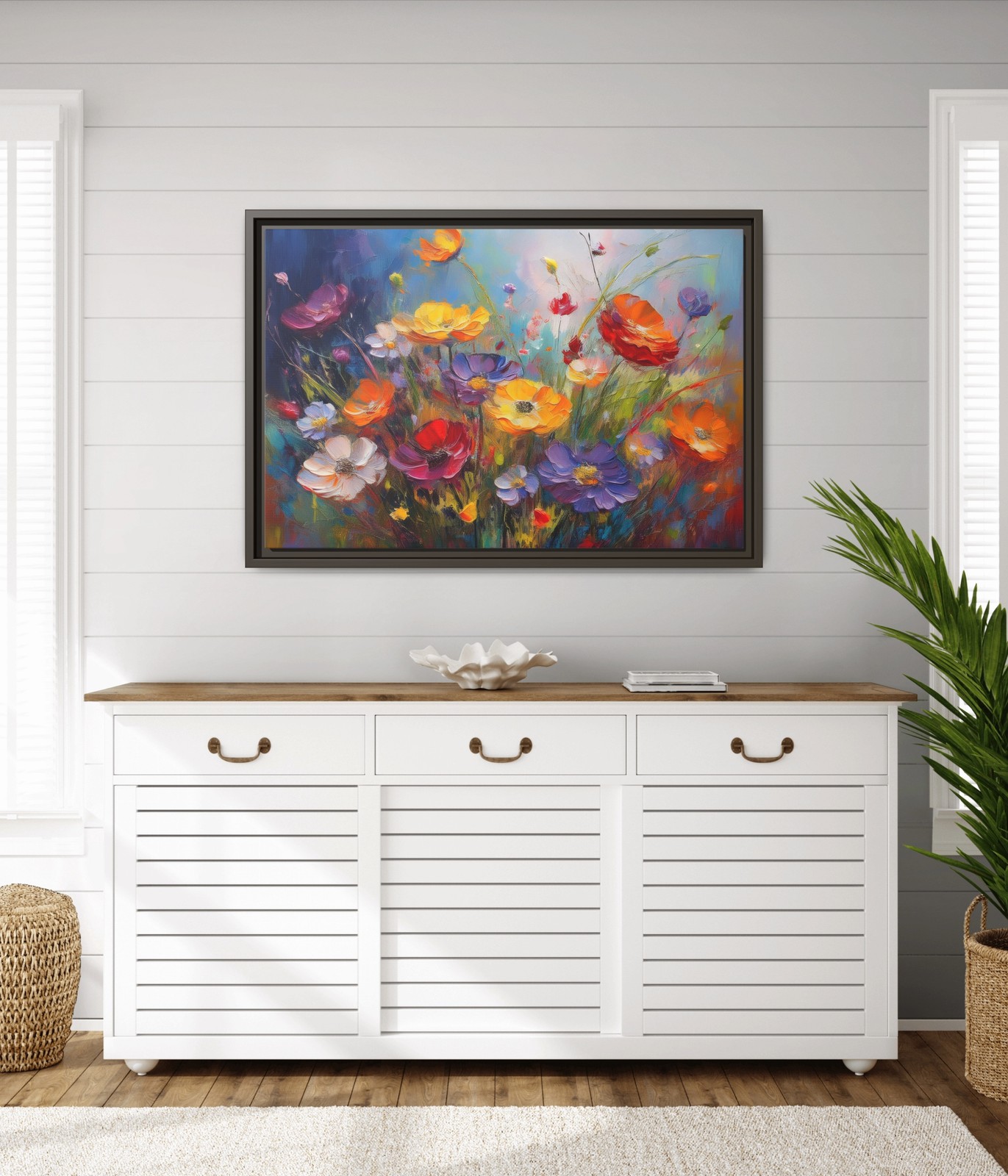Wildflower Meadow – Framed